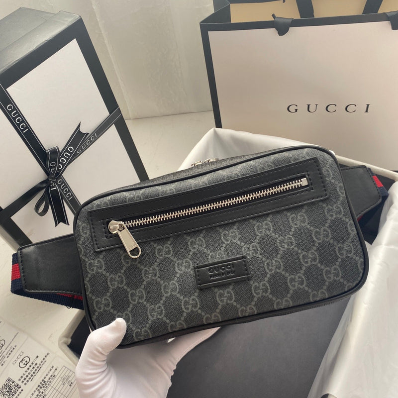 LGP23 Pocket Bag 24-14-5.5CM Leather  for women and men  Bags