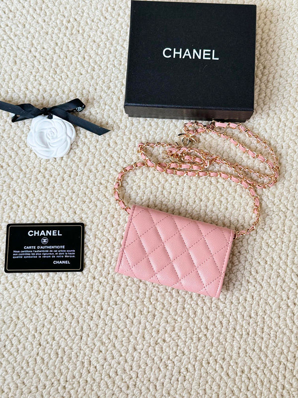 LCP02 Wallet Bag 13.1-7.5-2.1CM Leather bags with box