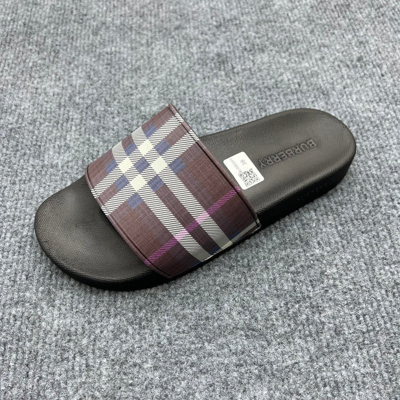 YBS01 Couples slipper Leather Shoes 36-46 with box
