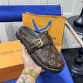 MLS9 Leather slippers Women shoes 35-40 With box