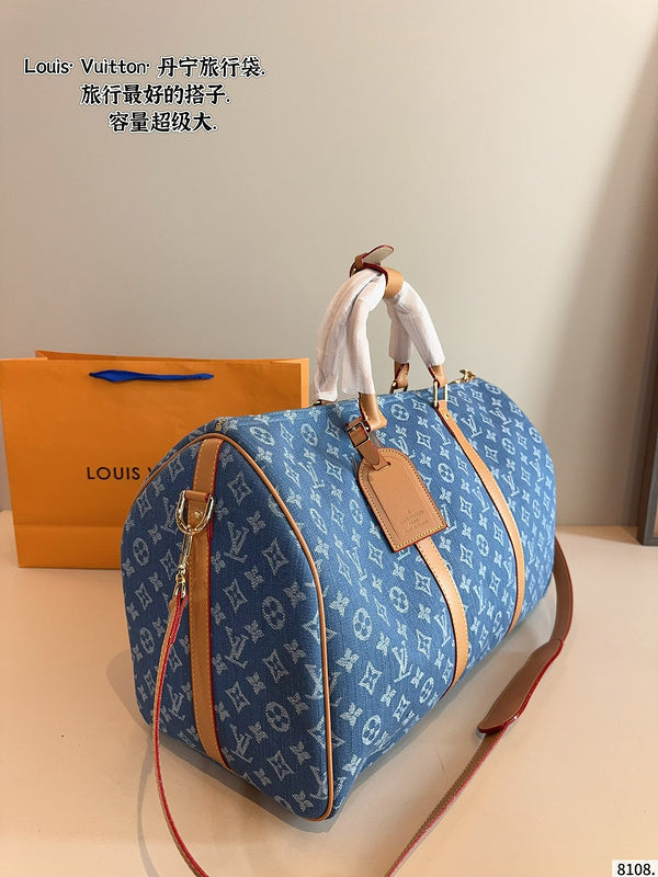 MLP38 Leather Bag 50-23-29CM Travel   for women and men Bags