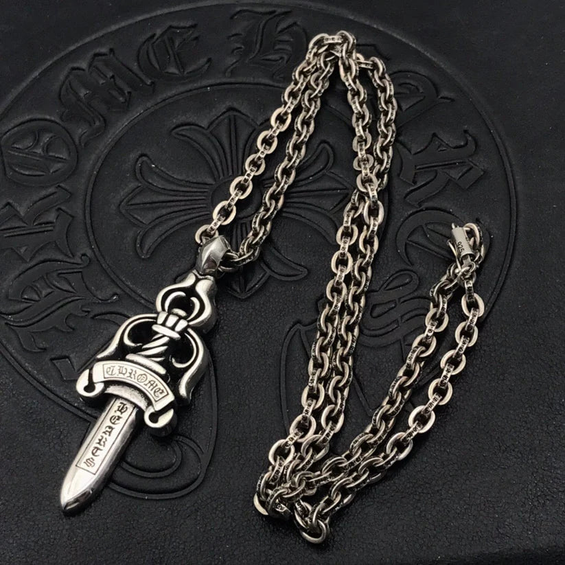 Chrome-Hearts LOGO NECKLACE -6